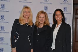 Margo Catsimatidis with two guests, a second frame