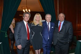 Margo and John Catsimatidis with two guests